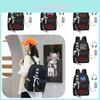 Rucsac elegant Stranger Things cu încărcare USB Capacitate 20-35l Material pânză Oxford