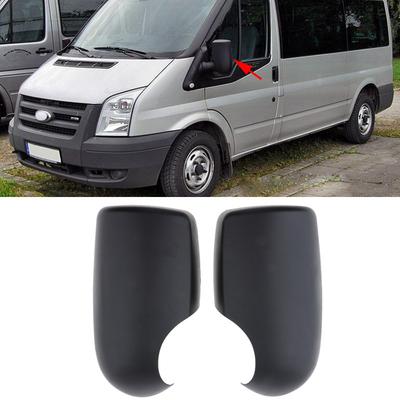 Cache de rétroviseur extérieur de porte 2C11-17D720-AA 2C11-17D721-AA Pour Ford Transit MK6 MK7 Boîtier de rétroviseur Rétroviseur