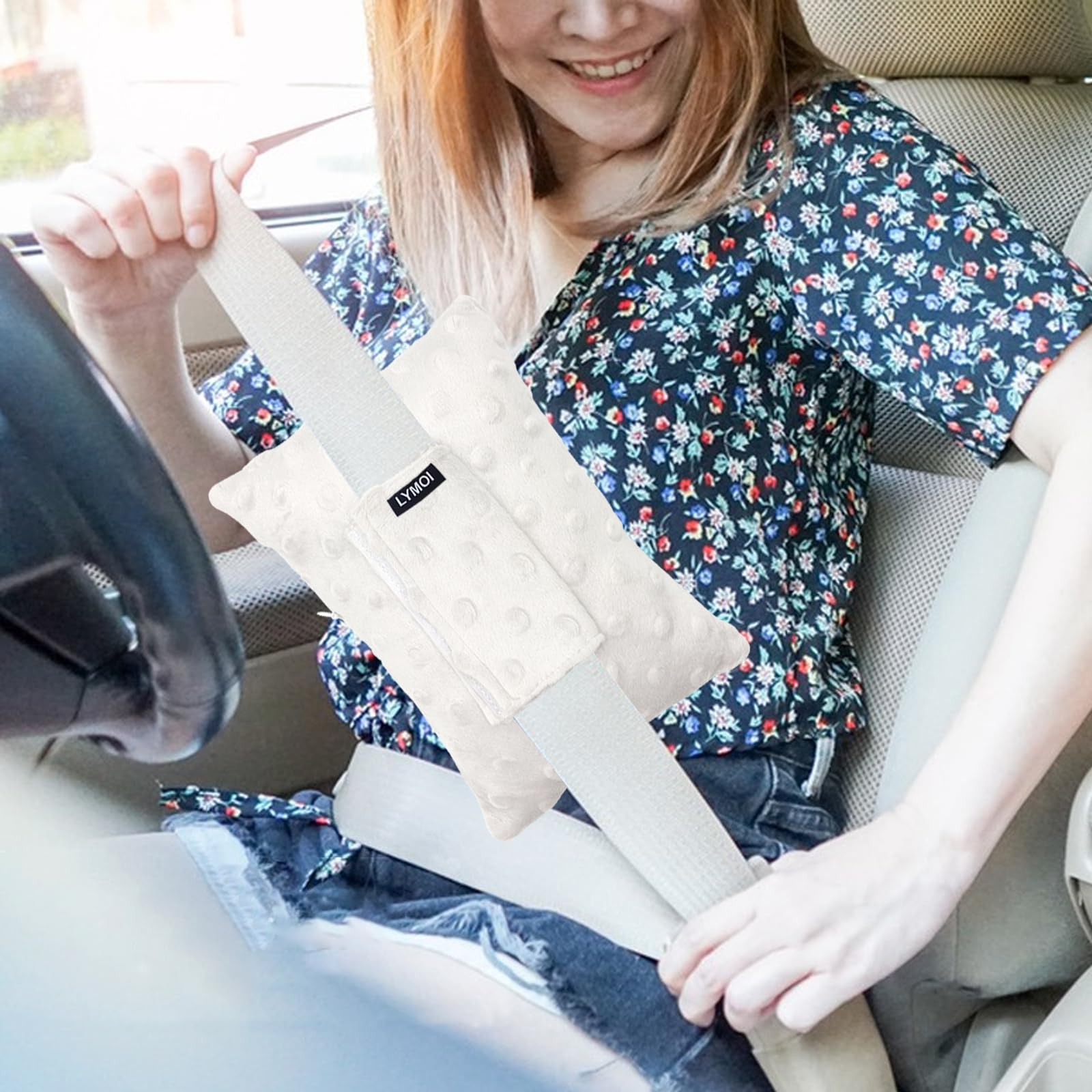 

LYMOI Chemo Port Pillow, Chemo Port Protector, Port Pillow for Chemo Patients Seat Belt серый