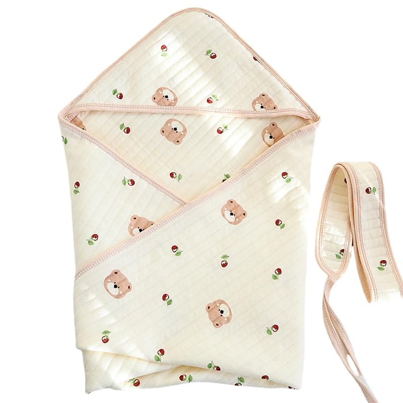 

Пеленка для новорожденного медвежонка, пеленка для младенца для больницы, храма, сна, переноски, накидка для детского душа 85 х 85 см, выписка, визит, сумка,