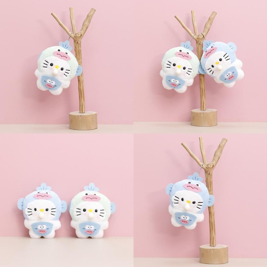 Cat Cuddly Soft Plush Toy Adorable Design Perfect For Backpack Girl