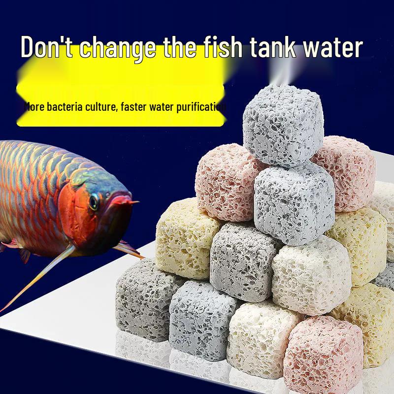 Ceramic Rings & Quartz Balls for Aquarium Nitrifying Bacteria Cultivation and Water Purification.