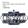 Isolator Cradle lb Payload for DJI RS 4 RS 4 Pro RS 3 RS 3 Pro RS 3 Mini RS2 RSC 2 Gimbal Handheld Stabilizers Came-TV Head, 17.6 (8 kg) / / / / / /