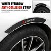 Wheel Eyebrow Anti-collision Strips Decorative Sticker General Modified Carbon Fiber Decorative Strips Anti-scratch Sticker For