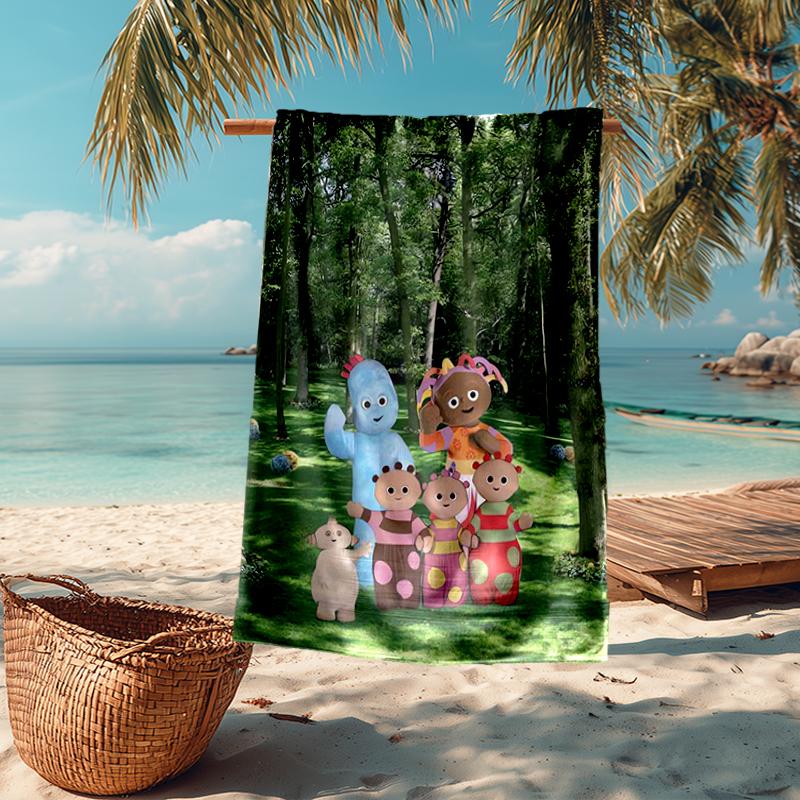 In the Night Garden Fashion Beach Towel: Ideal for Summer Adventures Soft, absorbent and quick drying suitable for swimming and bathing