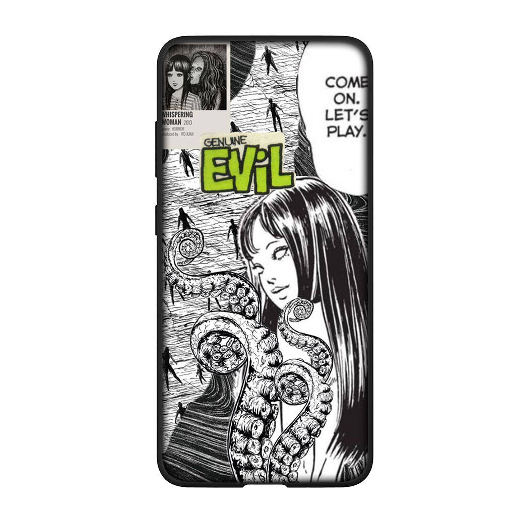 for Samsung Galaxy S25 S24 S23 iPhone 17 16 15 Xiaomi Redmi Note 14 13 12 11 Plus Pro Max XR A57 Phone Case Comics Tomie Junji Ito OPPO Huawei Cover