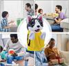 Vocalizable Animal Boxing Dog Interactive Hand Puppet Toy Glove Performance Muppet Finger Doll Husky Plush Doll Cute Gift