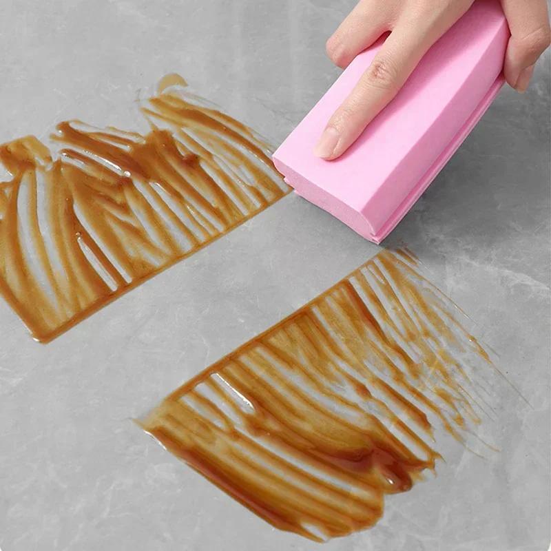 Damp Clean Duster Sponge Dusting Wet Duster Powder Cleaning Sponge Dust Removal Dusters for Home Car Kitchen Bathroom Scrub