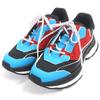 Excellent Sneakers GRAVITY Multicolor Unisex Black Leather Mens 4 4781 Used