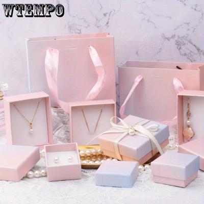 12pcs Jewelry Gift Boxes with Lids and Lined Jewelry Boxes Square Treat Boxes Gift Boxes for Earring Bracelet Necklace Rings Display Box Gift Wrap Box