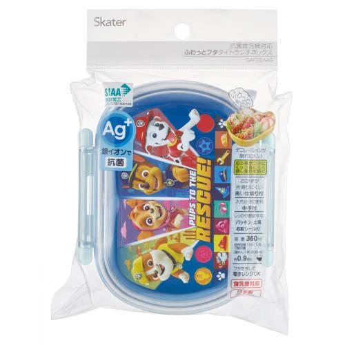 Skater Children's Lunch Box, 1 Tier, 360ml, with Core (Side Dish Container), Fluffy Dome-Shaped Kids Lunch, Antibacterial Treatment, Made In Japan, Pa