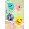 New Cute Whistle Ball Colorful Light Up Spinning Toy For Kids Eye Coordination Fun