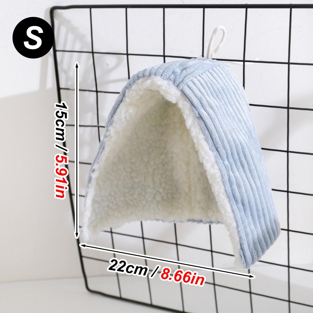 

1 PC Winter Warm Bird Shawl Nest Corner Parrot Blanket for Pet Small Animals Hanging Tent Cage Decoration for Parakeet Lovebirds