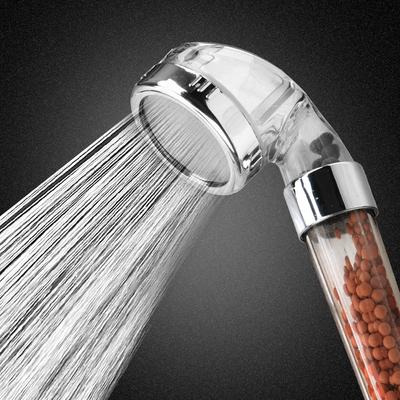Produkty Łazienkowe Ręczna Głowica Prysznicowa Oszczędność Energii Filtr Anionowy Ulepszenie Domu Wysokie Ciśnienie