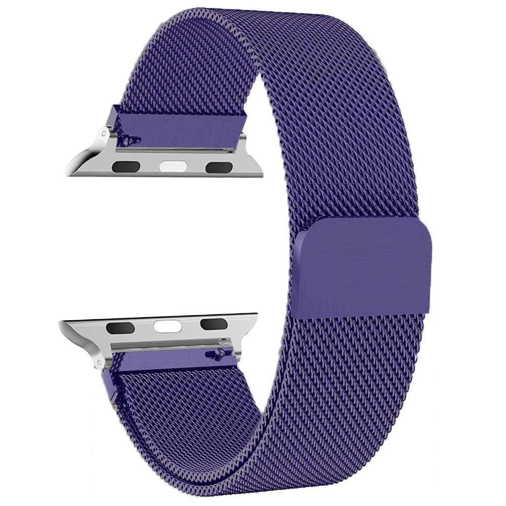 Milanese loop for apple Watch bands 40mm 44mm 46mm 49mm 45mm 41mm correa Bracelet iwatch Series 9 SE 7 6 8 11 10 ultra2 3 Straps