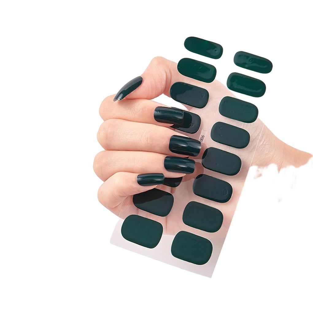 Nail Stickers Long-lasting And Fashionable Nail Art Deco Safe PVC Stickers For Nails Nail Wraps Simple And Easy, CS025