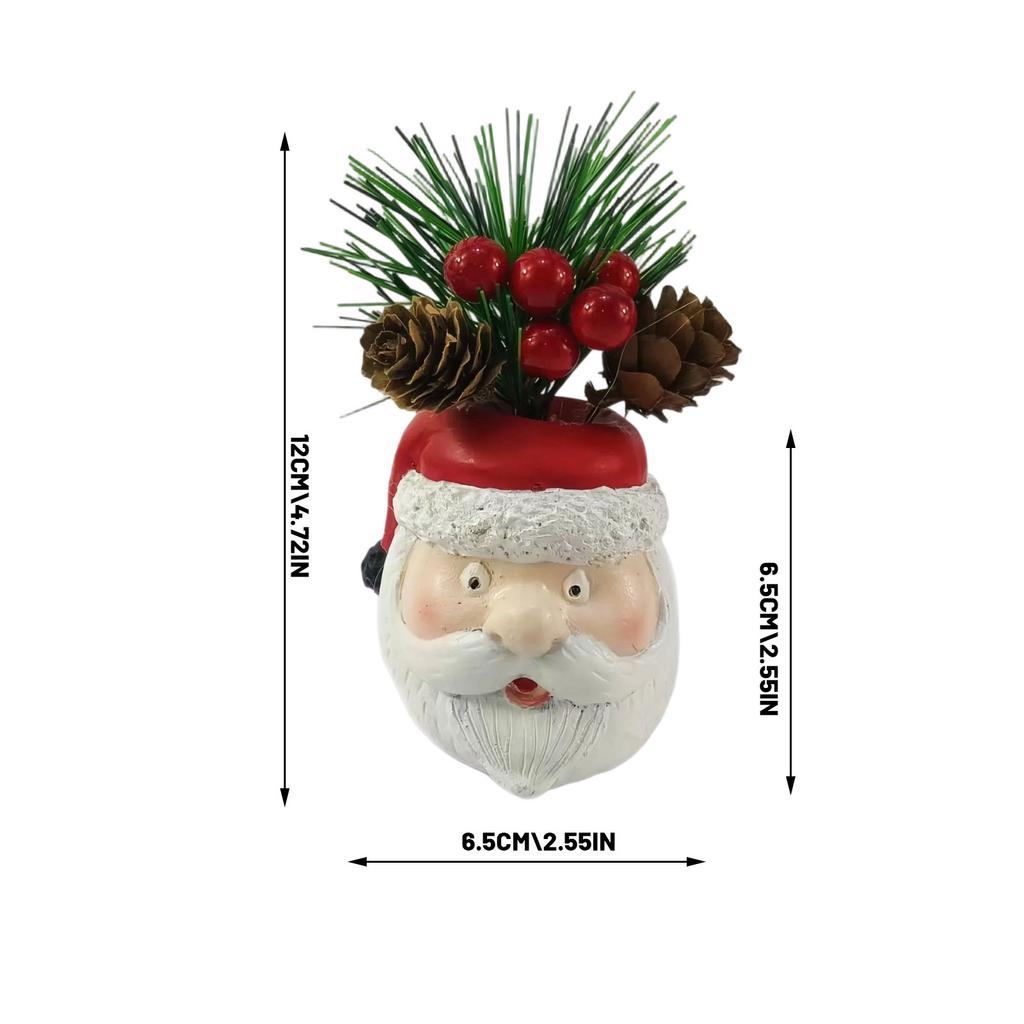 Christmas Snowman Old Man Flower Decorations Christmas Scene Layout Festive Atmosphere Props Desktop Ornaments Birthday Gift