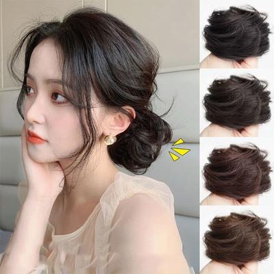 Coque Fofo Invisível Sem Costura Decoração de Cabelo Natural Novo Anel de Cabelo Meninas