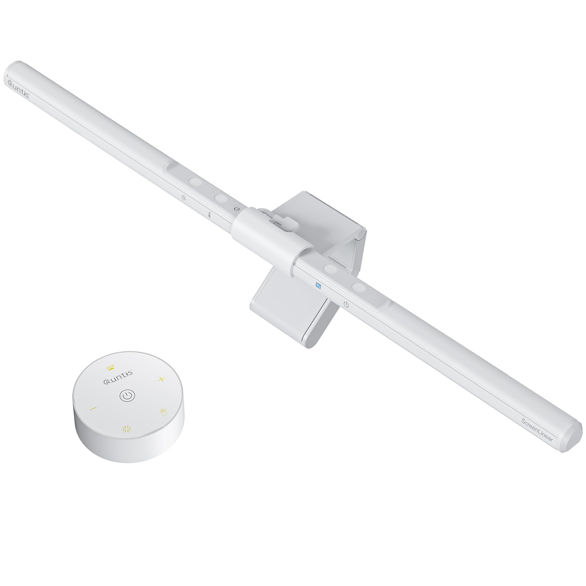 

Светильник для монитора Quntis, Подсветка для ПК, 41 см, Асимметричный оптический дизайн, Автоматическое затемнение, Сенсорное и дистанционное управление, Регулируемый 3000K-6500K, Питание от USB, Синий