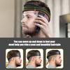Neck Hair Liner Haircut Band Curved Silicone Haircut Repositionable Band for Clippers Beginners