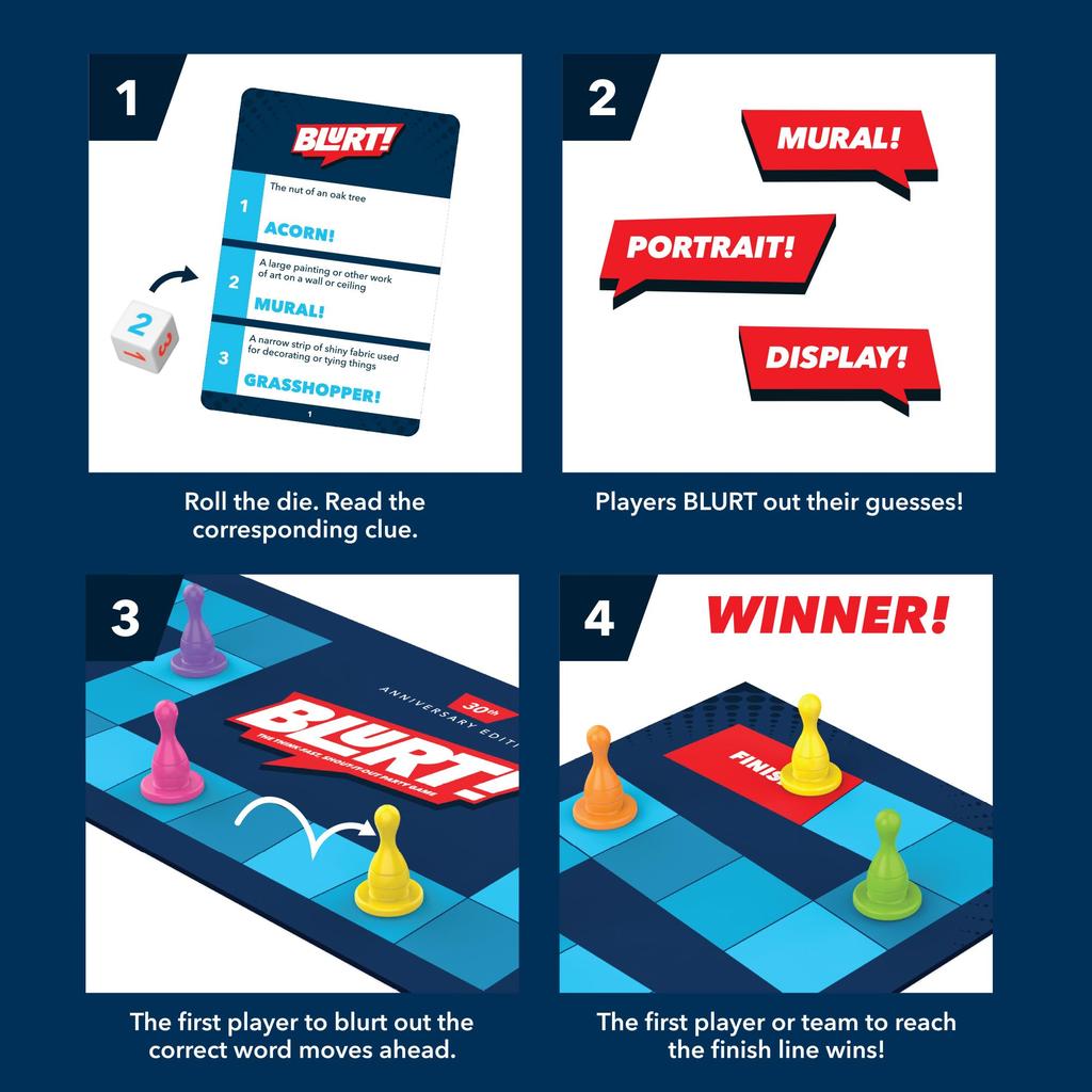 Educational Insights English Vocabulary Riddle Board Game EI2917 Authentic [Used]