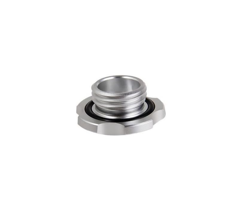 Silver STi Aluminum Filler Cap for Subaru WRX Impreza Legacy Forester Exiga