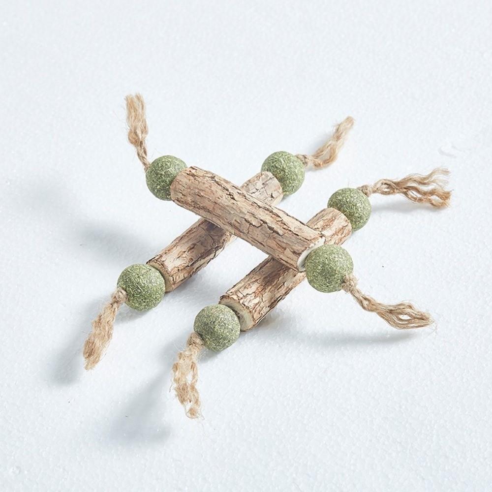 Pure Natural Cat Teeth Cleaning Stick Catnip Actinidia Fruit Cat Molar Toothpaste Stick Toothpaste Matatabi Stick