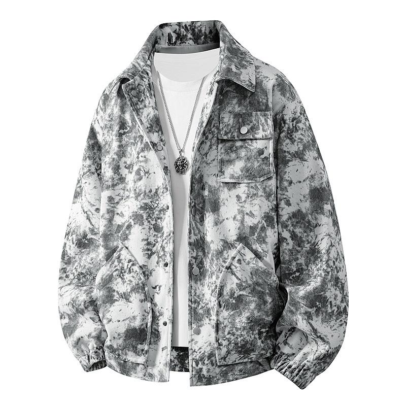 Men's Casual Loose Lapel Jacket - 2026 Spring/Autumn Trendy Two-Button Style