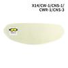 Motorcycle Helmets Clear Anti Fog Film Sticker for X14 CW-1 CNS1 CWR1 CNS3