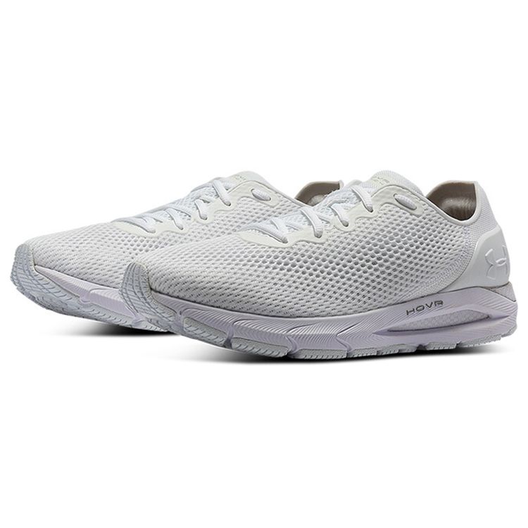 Under Armour HOVR Sonic 4 Comfortable Versatile Low-Top Lifestyle Sneakers Unisex sneakers White 3025206-101