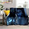 WOW, World of Warcraft Demon Hunter, Lich King Game Flannel Blanket for Beds Bedroom Sofa Picnic,Throw Outdoor Leisure 013