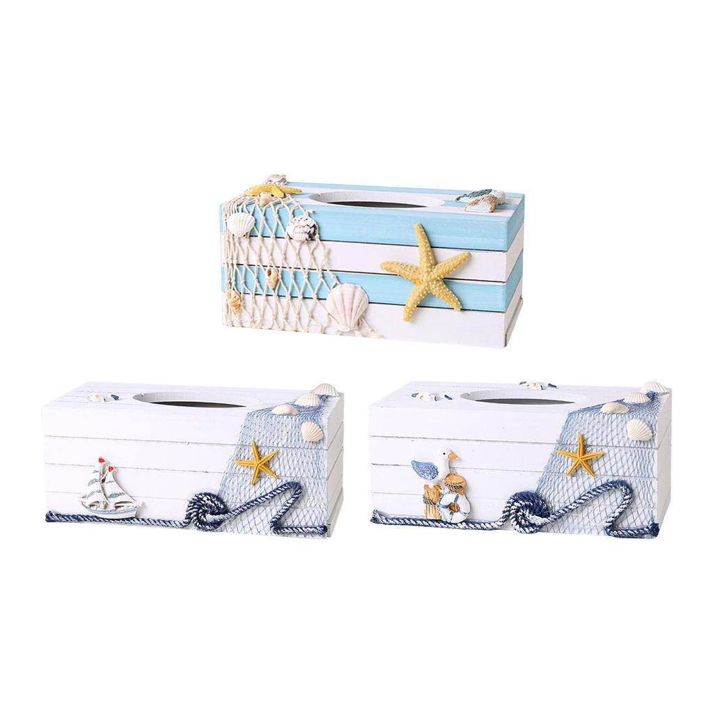 Tissue Paper Box Cover Decorative Tissue Holder Dispenser Toliet Vanity Home