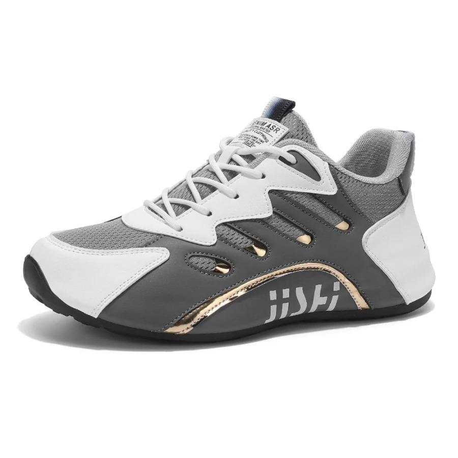 Мужская дышащая повседневная нескользящая спортивная обувь с сетчатой поверхностью, мужские студенческие мокасины для бега, вулканизированная обувь, большой размер 39 красный