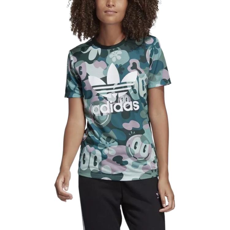 Adidas Originals T Shirt Women's Green DV2672