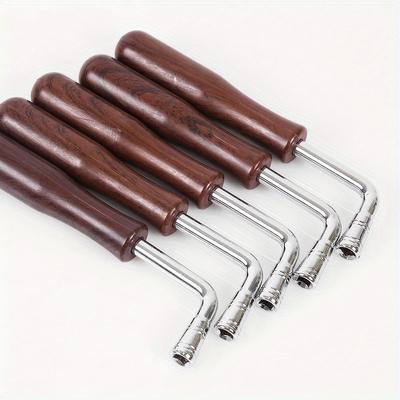 1 stück Guzheng Klavier Tuning Hammer L-form Vierkantschlüssel Tuner Spanner Spitze String Pin Reparatur Werkzeug Für Chinesische Zither