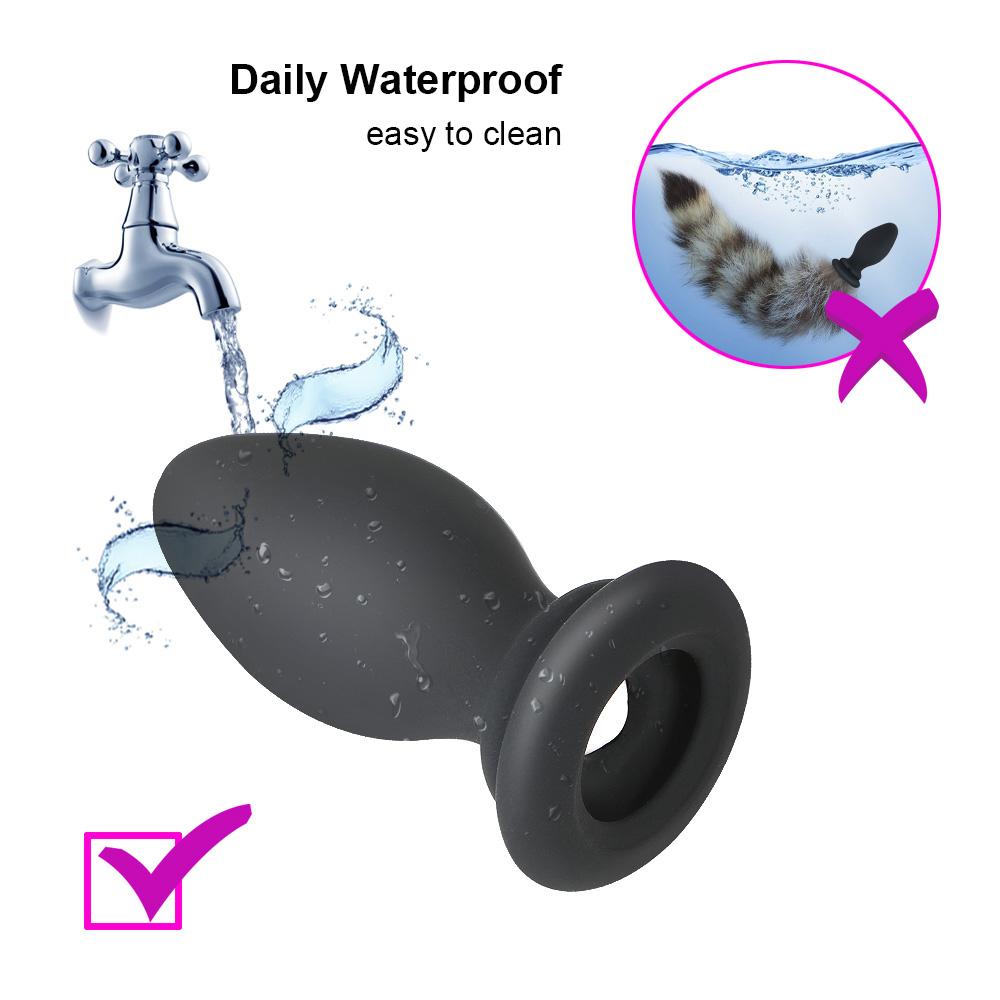 Sex Toys For Couples Remote Control Smooth Touch Adult Game Cosplay Vibrating Butt Plug Anus Dilator 10 Mode Fox Tail Anal Plug Vibrator