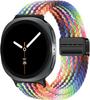 Compatible with Galaxy Watch 8 1.57 " Braided Stretch Nylon Sports Strap Color