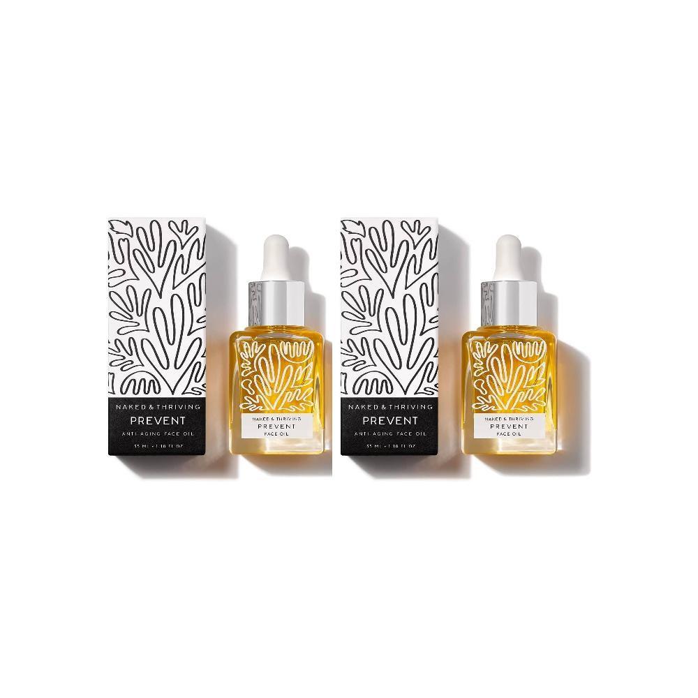 Naked Thriving Prevent Anti-Aging Facial Oil 35ml 2 Packs (2 pcs)