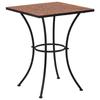 Bistro Table - VIDAXL - Terracotta Mosaic - 60x60 Cm - Outdoor - 2 People