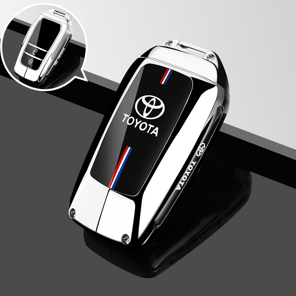 2024 New Toyota Prado Keycase Special Dominator Prado Car Full Package Metal Shell Buckle for Men and Women 5WE