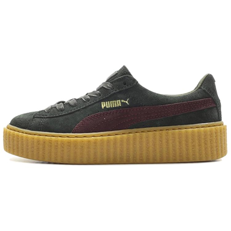 PUMA Creepers Rihanna Fenty Suede Green Women s 361005-07 35.5