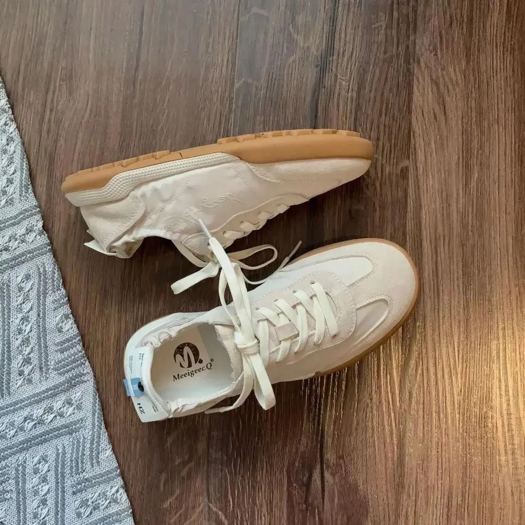 

Кроссовки на плоской подошве Женская обувь Спортивная женская обувь на шнуровке Роскошные A По акции Городские молодые Распродажа и низкая цена Легкие Новые весной 36