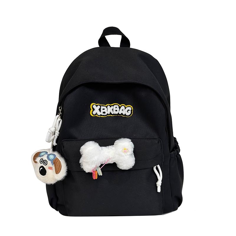 Однотонный рюкзак школьная сумка кампус рюкзак Small зелёный — фото 23