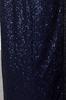 Women's Fashion Navy Blue Otrisch Detailed Sequined Evening Dress