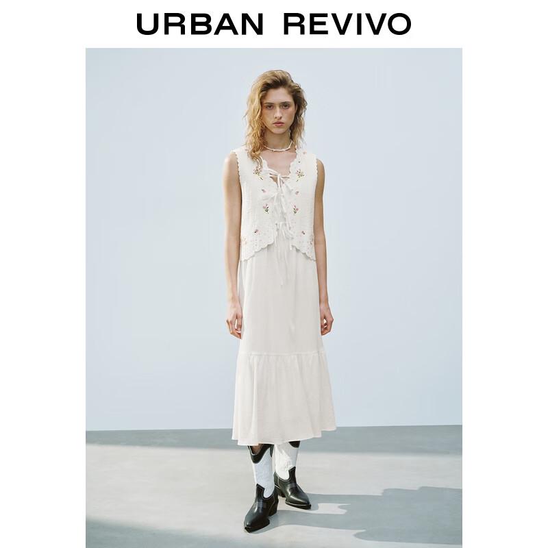 UR 2025 Summer Women's Boho Floral Multi-Strap Vest