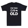 I'm This Old Funny Classic Car Parts Mechanic Graphic Quote Retro Men's T-Shirt