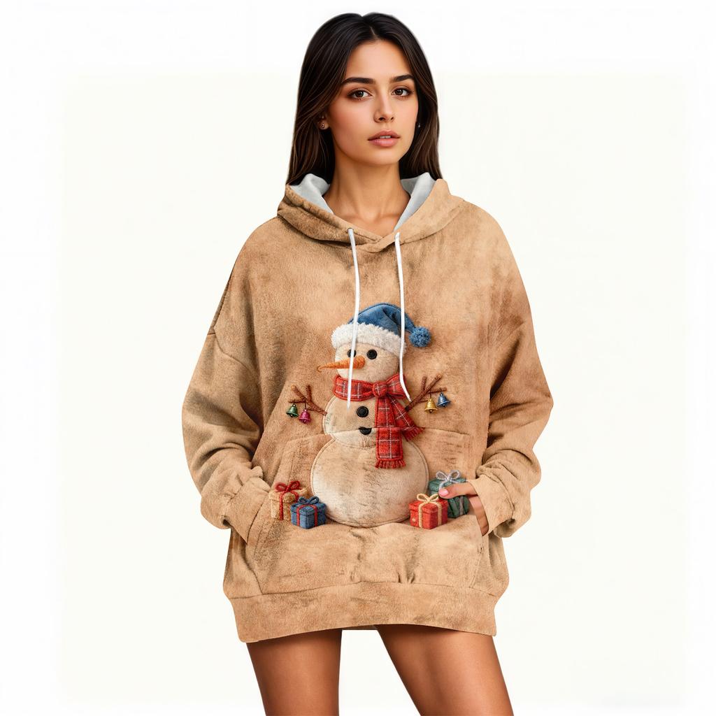 Hoodies For Women Oversized Winter Plush Cute Sweatshirts Pullover Trendy Fall Winter Clothes