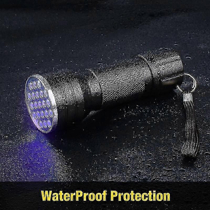 Black Light Flashlight - Uv Black Light - Ultraviolet Lamp With 21x Leds - Energy Efficiency Class_m24