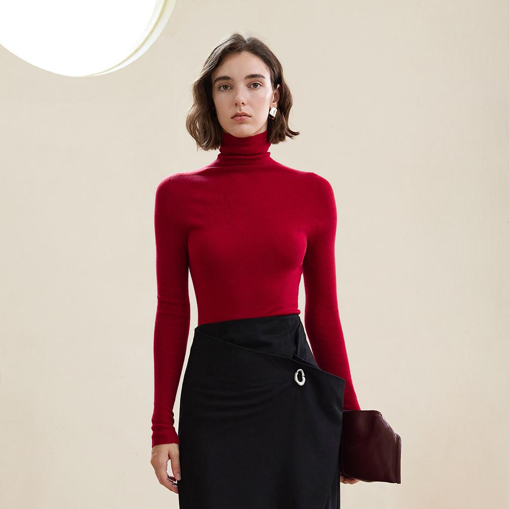 Waiwaiaiem Yy_Wool Turtleneck Knit Top_7Color