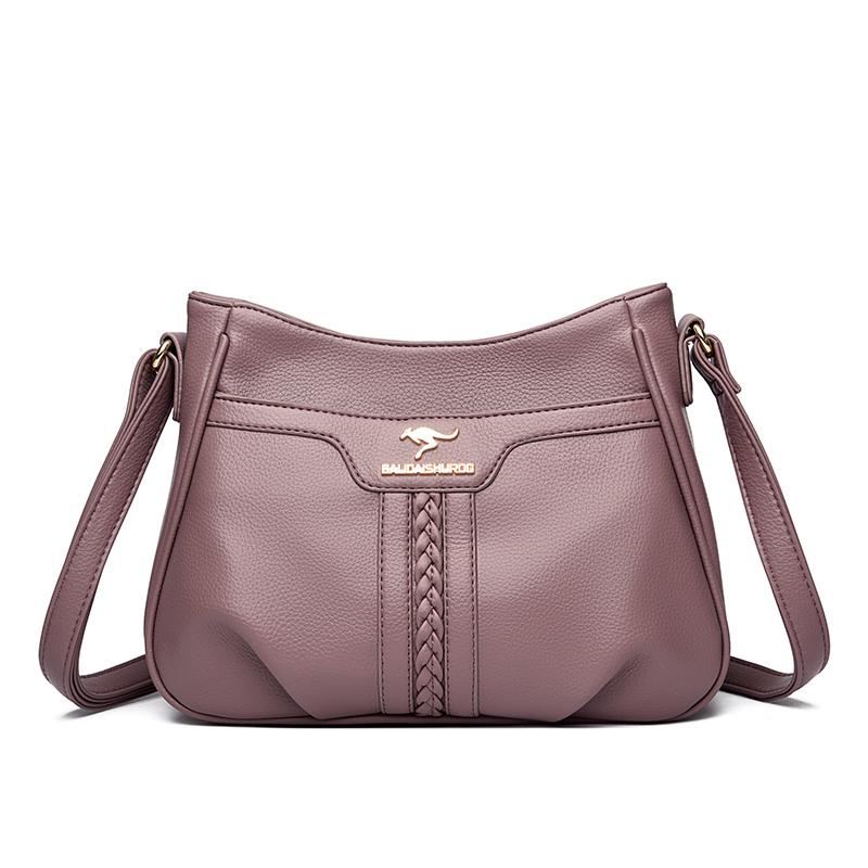 Einfache Retro Damen Schultertasche, Lässige Umhängetasche, Modische Damen Schultertasche, Geeignet für Alltag, Shopping, Pendeln